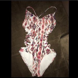 XS one piece bathing suit